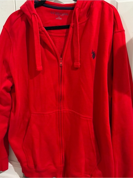 U.S. Polo Assn. Other - US POLO ASSN Zip Up Hooded Jacket Men’s Size XL Logo Hoodie